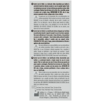 Control - Lubrifiant  Base de Silicone Infinity 75 Ml