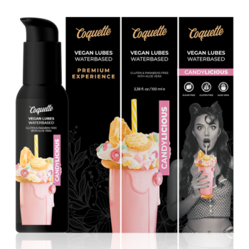 Coquette Chic Desire - Lubrifiant Végan Candylicious Premium Experience 100ml