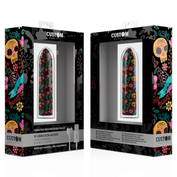 Bullets Personnalisés Rechargeable Floral 10 Intensities