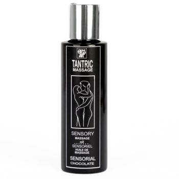 Huile de Massage Tantrique Naturelle et Aphrodisiaque au Chocolat 100 Ml