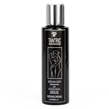 Huile de Massage Tantrique Naturelle et Cannelle Aphrodisiaque 100 Ml