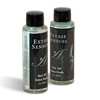 Huile de Massage a Effet Glace Extra Fraîche 100 Ml