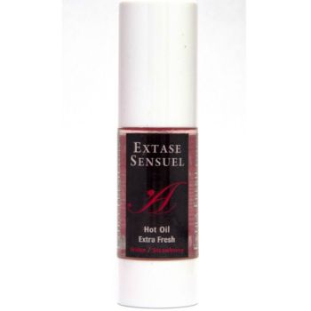 Huile de Massage Effet Fraise Extra Fraîche 30 Ml