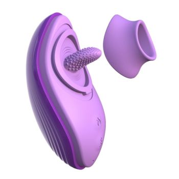 Her Fun Tongue en Silicone Violet