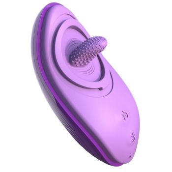 Her Fun Tongue en Silicone Violet