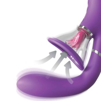 Stimulateur Simultané de Point G et de Clitoris