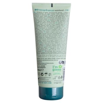Bio Massage et Lubrifiant à Base D'eau 2 en 1 200 Ml