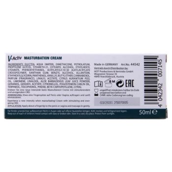 Crème de Masturbation Chaude au Cbd Unisexe 100 Ml