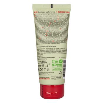Lubrifiant Bio à Base D'eau Chauffant 100 Ml