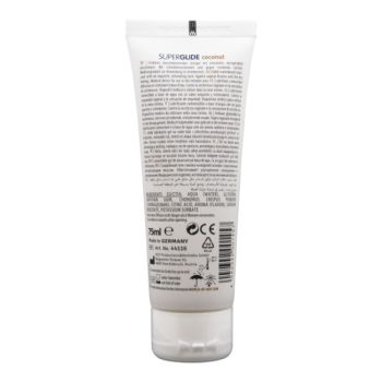 Superglide Lubrifiant Comestible à Base D'eau et de Noix de Coco 75 Ml