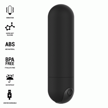 Intense - Karen Mini Vibrant Rechargeable Balle Noire