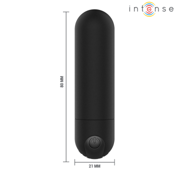 Intense - Karen Mini Vibrant Rechargeable Balle Noire