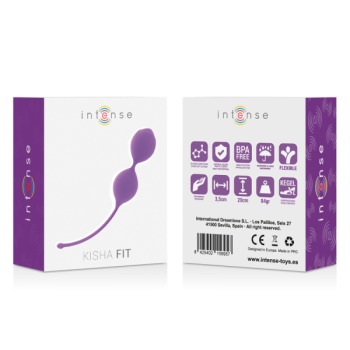 Intense - Kisha Fit Silicone Kegel Lilas