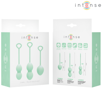 Intense - Kit de Boules de Kegel Charli Vert Clair