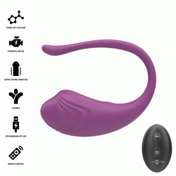 Intense - Olivia Œuf Vibrant Purple avec Télécommande
