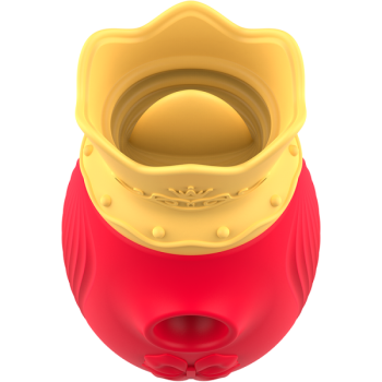 Intense - Stimulateur Clitoris 10 Modes D'aspiration et de Léchage - Rouge