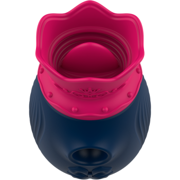 Intense - Stimulateur de Clitoris 10 Modes D'aspiration et de Léchage - Bleu
