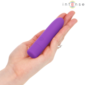 Intense - Symone Bullet Vibrant Rechargeable Usb 8 Vibrations Violet 10 X 2,2 Cm