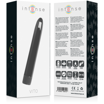 Intense - Vibrateur Vito Noir
