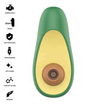 image Intense - Waki Stimulateur de Succion Clitoriale Avocado
