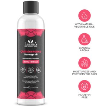 Luxuria - Huile de Massage Baies 150 Ml