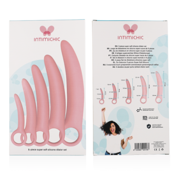 Dilateur Silicone 5 Pcs