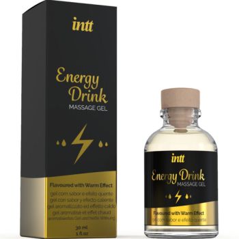 Gel de Massage a L''energie Aromatisee Ca Boisson et Effet Chauffant