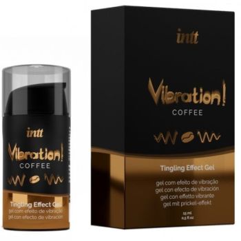 Gel de Massage Saveur Café Effet Chaud