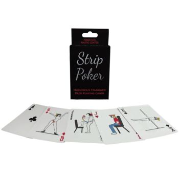 Jeu de Cartes Humoureux de Strip Poker