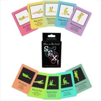 Jeu de Cartes Sexuelles pour les Passants dans le Noir