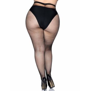 Leg Avenue - Collants Résille Grande Taille