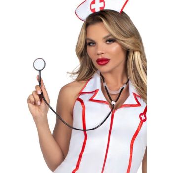 Leg Avenue - Costume D'infirmière en Chef Blanc M/l