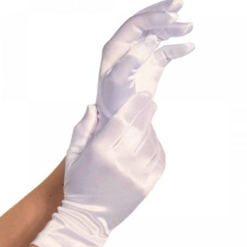 image Leg Avenue - Gants Satin Blancs