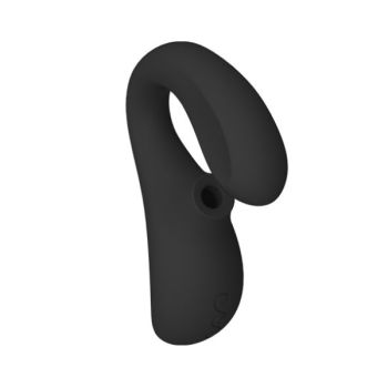 Masseur de Stimulation Double Aspiration Enigma Noir