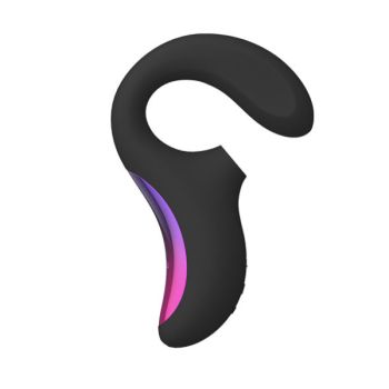 Masseur de Stimulation Double Aspiration Enigma Noir