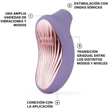Sona 3 Masseur Clitoral Sonique Violet Dusk