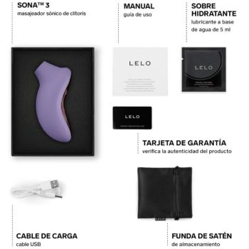 Sona 3 Masseur Clitoral Sonique Violet Dusk