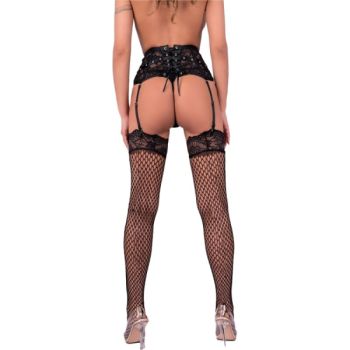 Livco Corsetti Fashion - Bas Ponczochy Aufdaria Noirs S/m