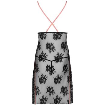 Livco Corsetti Fashion - Karonin Lc 90628 Chemise + Culotte Noir
