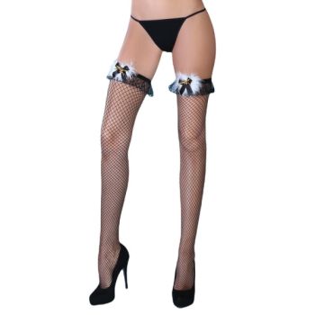 Livco Corsetti Fashion - Pearl Black Cf 17277 Bas Noir S/l