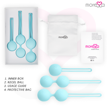 Ensemble Osian Silicone Turquoise Premium