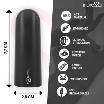Nix Vibrateur Télécommande Noir