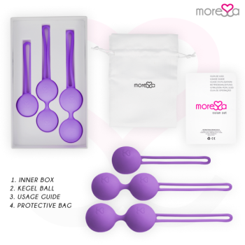 Osian Set Premium Silicone Lilas