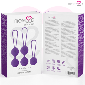 Osian Set Premium Silicone Lilas