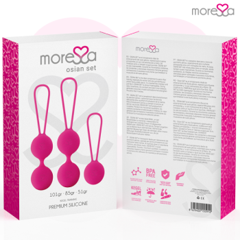 Osian Set Premium Silicone Rose (osian One - 51 G | Osian Two - 101 G | Osian Three 85 G)