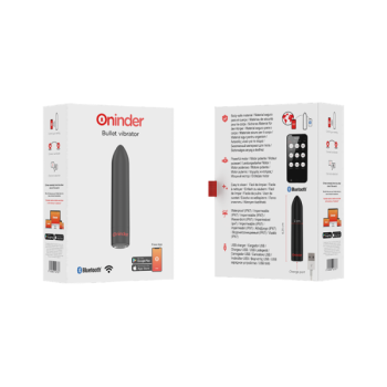 Berlin Vibrateur Bullet Noir 9 Modes 8,5 X 2 Cm - Application Gratuite