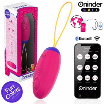 Œuf en Silicone à Vibrations et Tapotements - Application Mondiale Gratuite