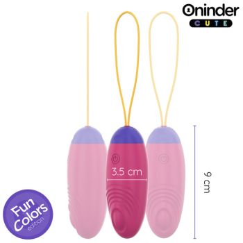 Œuf en Silicone à Vibrations et Tapotements - Application Mondiale Gratuite