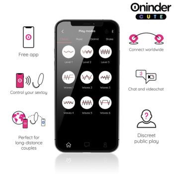 Œuf en Silicone à Vibrations et Tapotements - Application Mondiale Gratuite