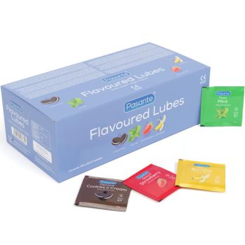 Boîte de Lubrifiants Aromatisés 144 Unités 5 Ml